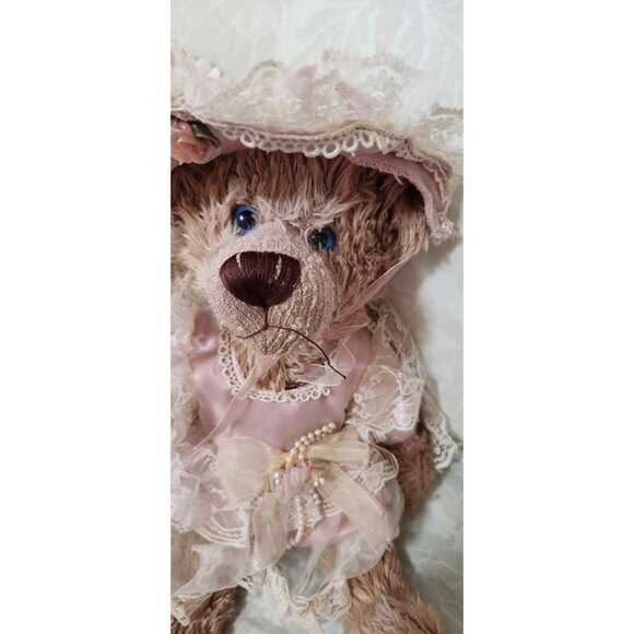 Show-Stoppers "Wild Berry" teddy bear doll plush stuffed w/tag 17" read below - Picture 2 of 6